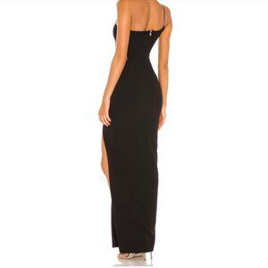 Nookie lust one shoulder gown in black size XS never worn